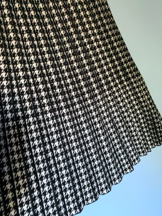 Falda de punto Midi,plisada.Talla S-M. Como Nueva