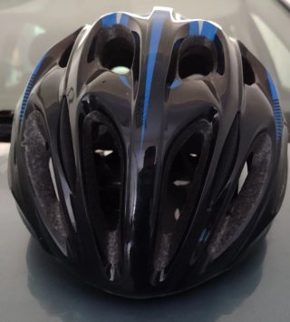 Casco Bicicleta/Patinete Negro y Azul