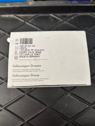 Válvula EGR Volkswagen 1.9 TDI 038 131 501 AN