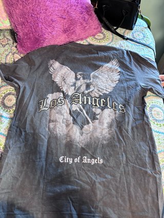 Camiseta Los Angeles Gris Primark Talla Única