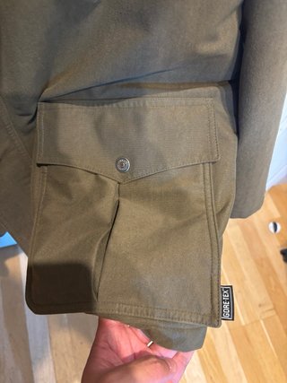 Abrigo Beretta Verde Gore-Tex Talla L