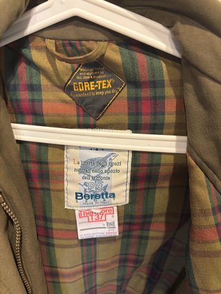 Abrigo Beretta Verde Gore-Tex Talla L