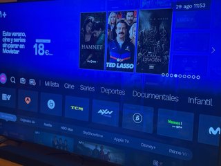 TV Samsung 65 como nueva