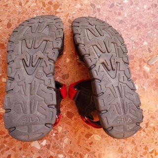 Sandalias Fila Rojas Talla 43
