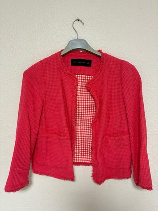 Rebeca Cardigan Zara Fucsia