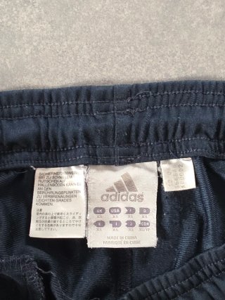 Adidas Vintage Baggy Y2k Trackpants Blu