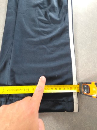 Adidas Vintage Baggy Y2k Trackpants Blu