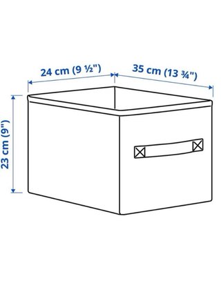 Conjunto 4 cajas tela almacenaje