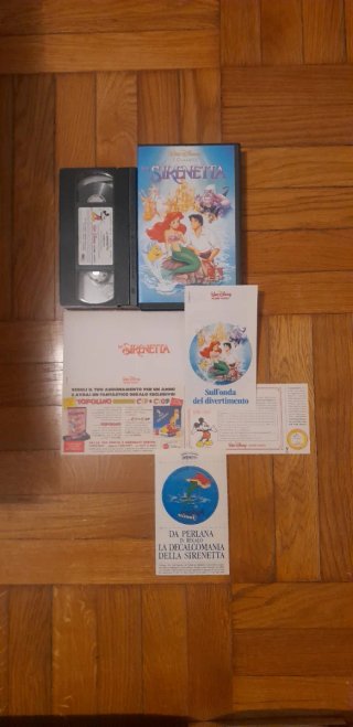 LA SIRENETTA WALT DISNEY HOME VIDEO PROMO VHS