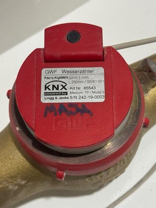 Calorímetro KNX GWF Agua Caliente