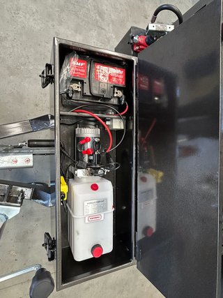 Remolque basculante para coches