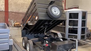 Remolque basculante para coches