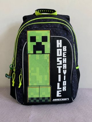 Mochila Minecraft Creeper Hostile Behavior