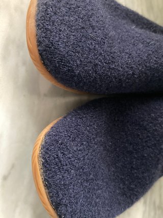 Pantuflas Giesswein Lana Azul Talla 35