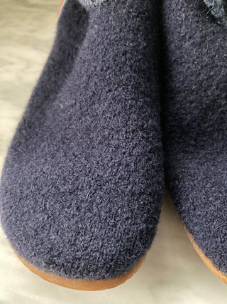 Pantuflas Giesswein Lana Azul Talla 35