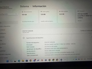 Dell Latitude 5420 32 GB RAM 1 TB SSD