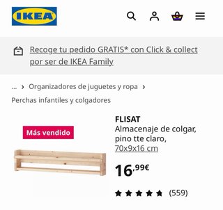 Estantería de madera Ikea