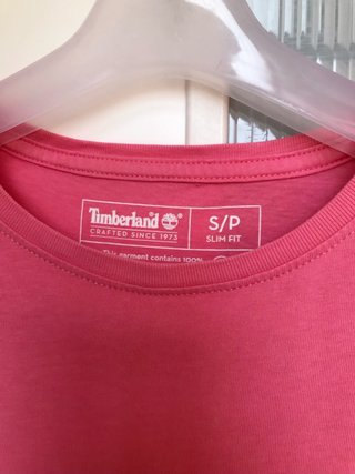 Camiseta Timberland Algodón Rosa Talla S