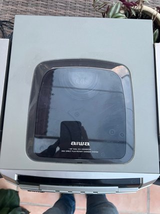 Minicadena Aiwa NSX-5777 CD/Doble Cassette