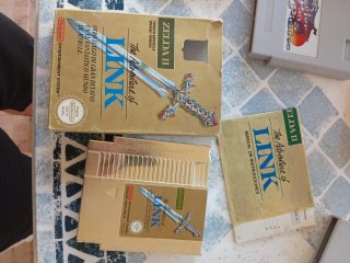 Zelda II: The Adventure of Link (NES) Caja y Manua
