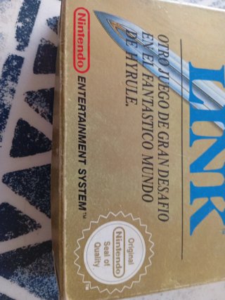Zelda II: The Adventure of Link (NES) Caja y Manua