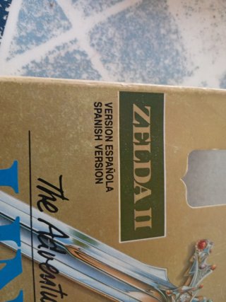Zelda II: The Adventure of Link (NES) Caja y Manua