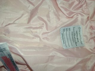 Chaqueta Lefties rosa con capucha para bebe