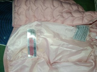Chaqueta Lefties rosa con capucha para bebe
