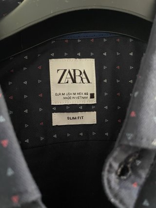 Camisa Zara Estampada Talla M