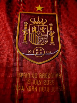 Camiseta España Ferran 7 gol del Mundial 2026 L