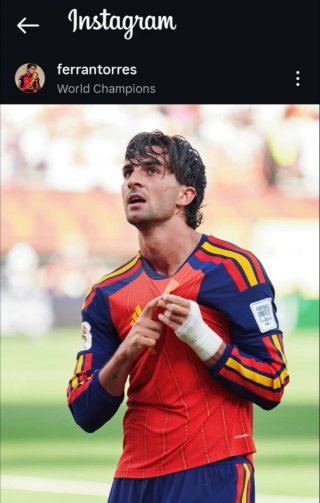 Camiseta España Ferran 7 gol del Mundial 2026 L