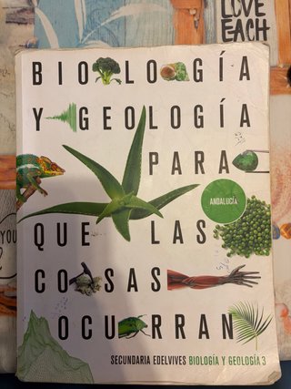 Biología y geología 3, Secundaria Edelvives