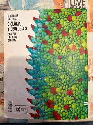 Biología y geología 3, Secundaria Edelvives