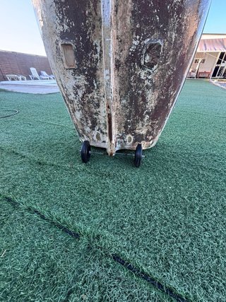Bote auxiliar de fibra