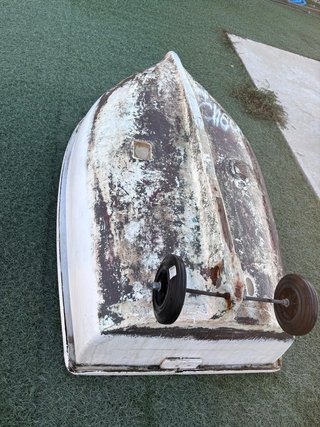 Bote auxiliar de fibra
