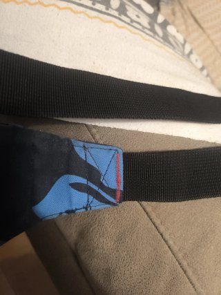 Riñonera Quiksilver Azul y Negro