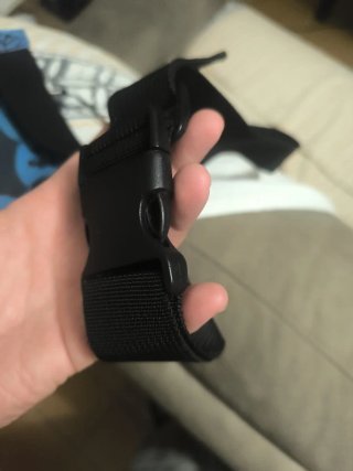 Riñonera Quiksilver Azul y Negro
