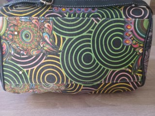 Bolso Desigual Multicolor con Diseño Búho
