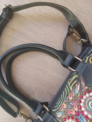Bolso Desigual Multicolor con Diseño Búho