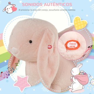 Balanza infantil peluche rosa