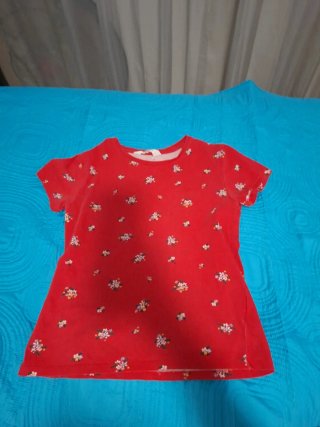 Lote 4 Camisetas Manga Corta Talla 8/9 Años