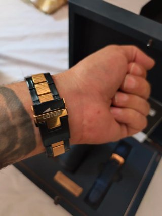Reloj Lotus Edición Especial Azul/Dorado