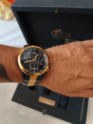 Reloj Lotus Edición Especial Azul/Dorado