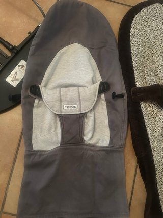 Hamaquita BabyBjörn negra, con 2 fundas incluidas
