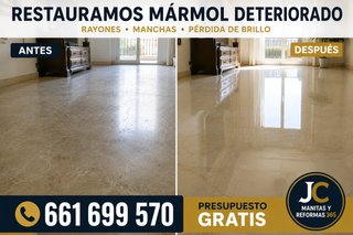 RESTAURAMOS Y PULIMOS MÁRMOL DETERIORADO