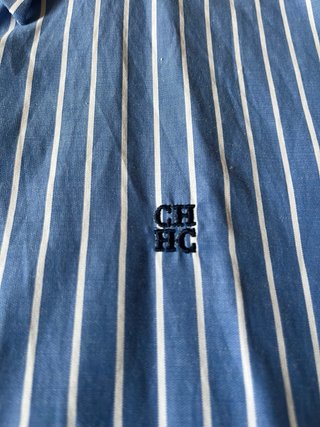 Camisa Carolina Herrera Rayas Azules