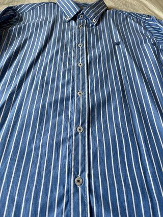 Camisa Carolina Herrera Rayas Azules