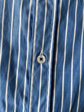 Camisa Carolina Herrera Rayas Azules