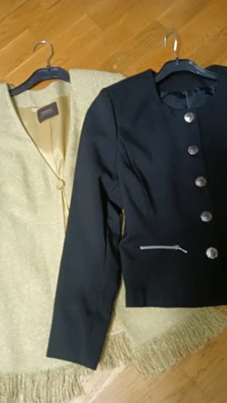 Dos americanas (beige y negra)