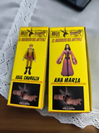 Muñecos El Guerrero del Antifaz